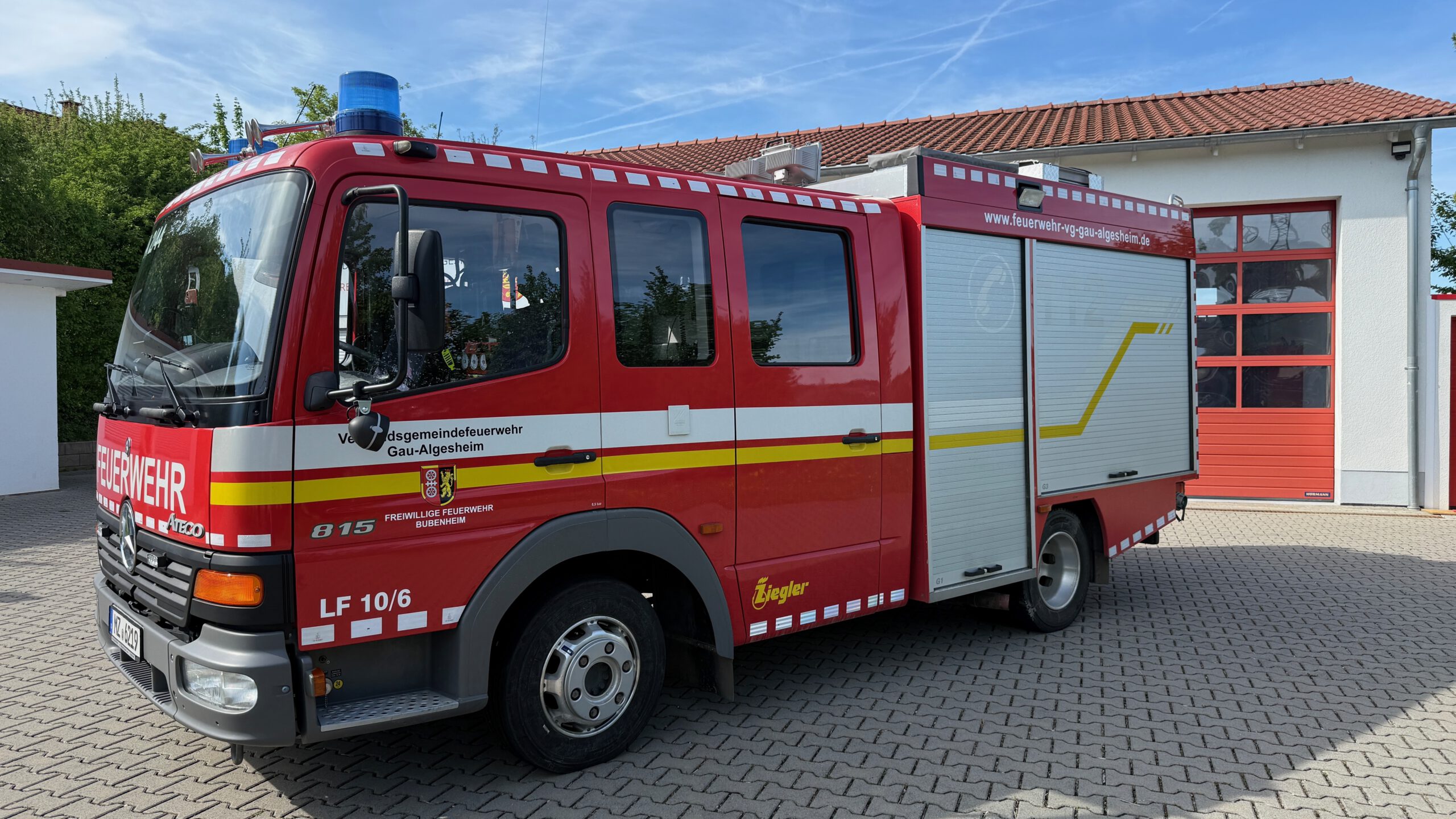 Löschgruppenfahrzeug LF 10/6 der Feuerwehr Bubenheim